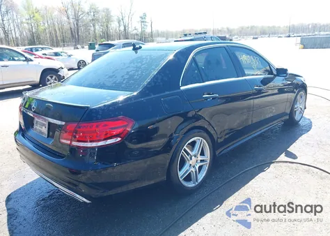 2014 Mercedes-Benz E 350 z USA, uszkodzony, nr VIN WDDHF5KB0EA894960